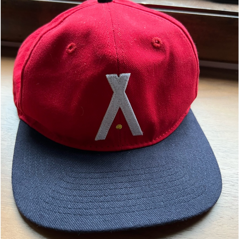 Talisman & Co. Snapback Hat St. Paul Minnesota Soccer Football Club Cap Red